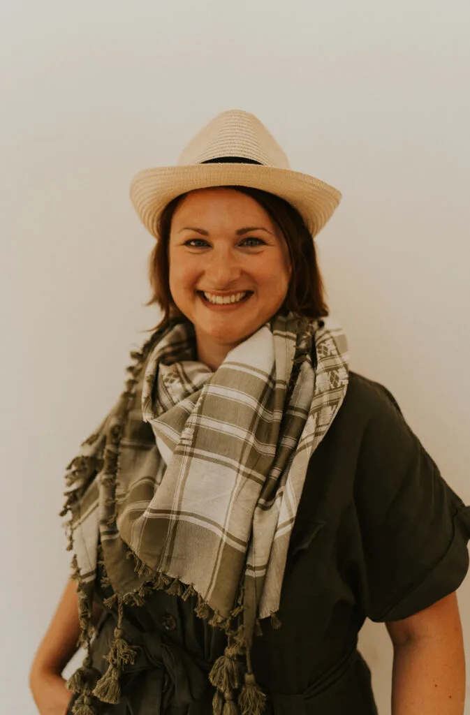 Claire Hall, the editor of Oman Wanderlust website
