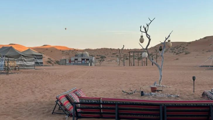 Bedouin desert camp in Oman - an authentic Wahiba Sands experience