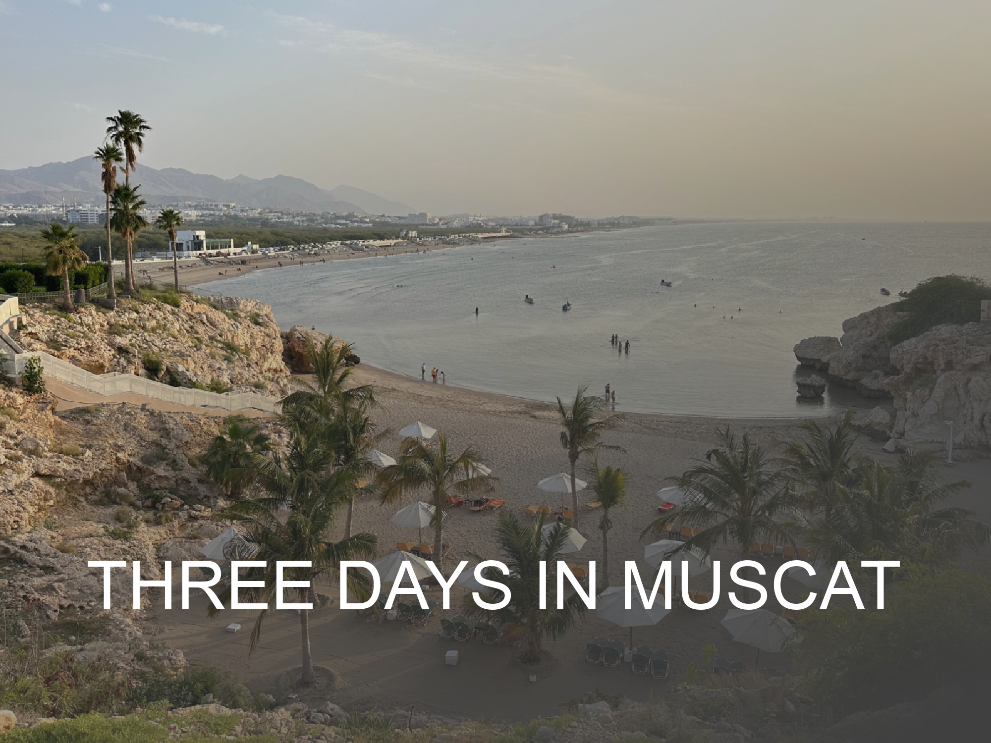 Click here for a suggested itinerary for 3 days in Muscat